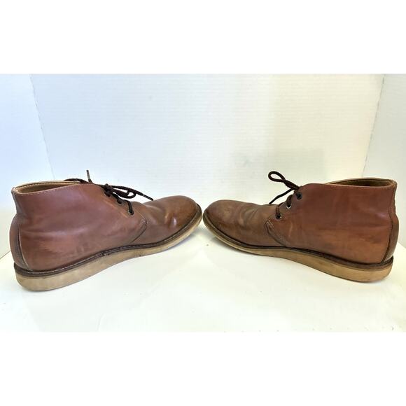 Red Wing 595 Chukka Boots – Brown Leather Soft Toe Men’s 9.5D (USA) - Picture 8 of 10